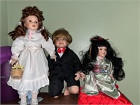 B2-3 Porcelain Dolls Lot #1