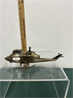 Flawed Brass Huey Cobra Helicopter Lighter