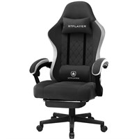 GTPLAYER LR002-BLK Gaming Chair, Black