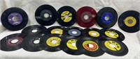 Lot Of 17 Loose 45 Rpm Records Ccr Kids Records