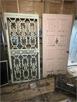 Cast Metal Heavy Door & Retro Door