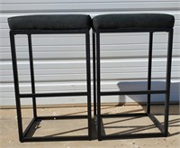 2 New 28 1/4" Tall Padded Bar Stools