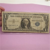 One Dollar Silver Certificate