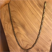 Gold / Brass Tone Vintage Link Necklace