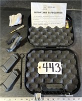 Glock Lot 2 .45 Clips Case & Handle