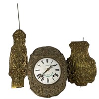 Antique Schmidt A Moulins Clock Pieces