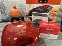 (I) Kitchen items: BELLA personal pie maker