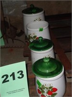Canister set (as found)