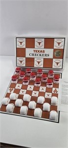 Texas Checkers Board Game