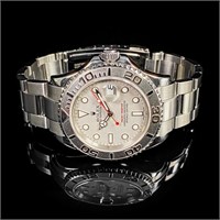 Rolex Yacht Master Silver Dial Stainless Steel