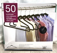 50 Non Slip Hangers