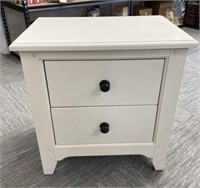 NEW Wooden White Night Stand