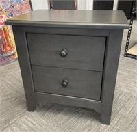 NEW Wooden Gray Night Stand