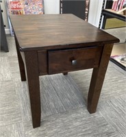 NEW Wooden End Table
