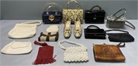 Ladies Hand Bag & Shoes Fashion Couture Lot