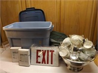 Tote, GB Bag, Punch Bowl and Mobile Home Items