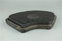 18th C. Chinese Fine Ink Stone Pad Qianlong Mark