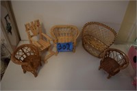 DOLL FURNITURE  - 5 PIECES