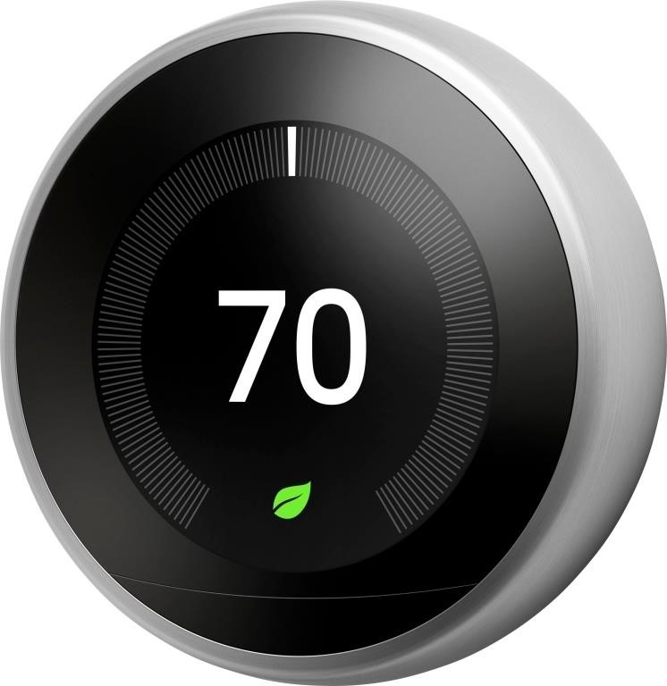 Google Nest Smart Wifi Thermostat - Steel