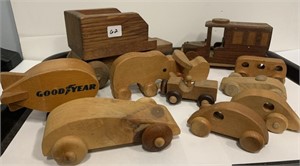 Wood Toys (see photo)