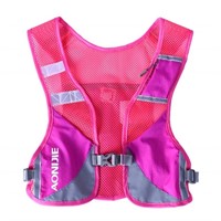 Ultralight Running Vest Pack Reflective (Rose)