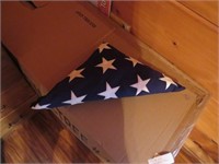 Folded American Flag