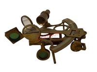 Antique Brass Sextant