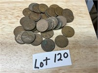 40 Wheat Pennies