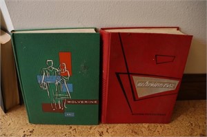 1958 & 1960 Wolverine MSU Yearbooks