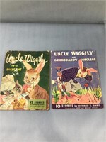 2 copies 1943 & 1946  Uncle Wiggily story books