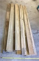 12 Oak Boards; 96"-98" long