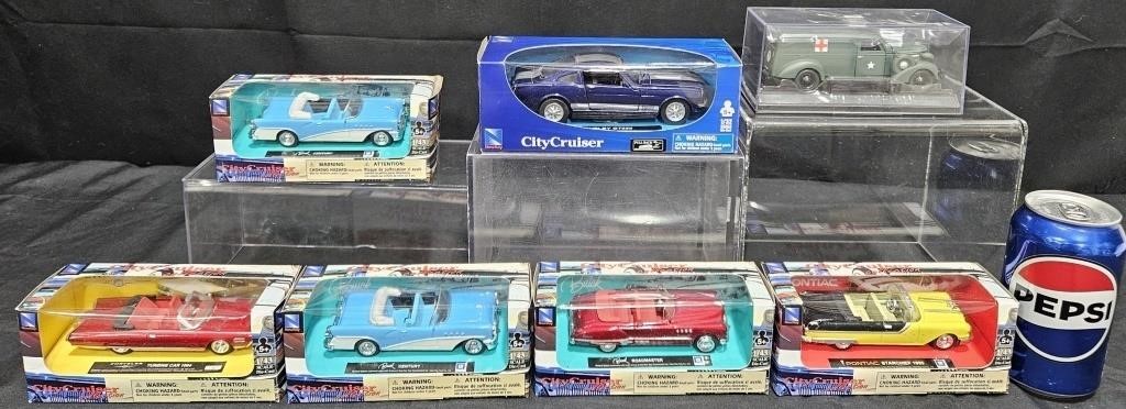 7 City Cruiser Vehicles -1966 Shelby GT350 +