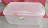 Empty tote with lid. 99L
