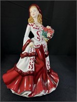 Royal Doulton "Pretty Ladies, Christmas Day" Figur