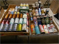 5 Large Flats of Misc. Beer Cans -