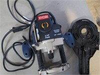 Ryobi router and guide