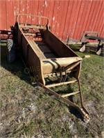 P/T Manure Spreader. Approx. 65" x 140"