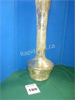 Large Silver Mercury Vase