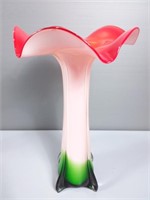 Vintage Murano Style Tulip Vase