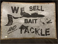 BAIT AND TACKLE SIGN