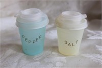 VINTAGE TUPPERWARE SALT/PEPPER CONTAINERS