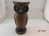 17" Ceramic Owl Vase/Umbrella Holder