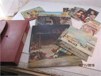 Briefcase full or Art Prints on Cardboard