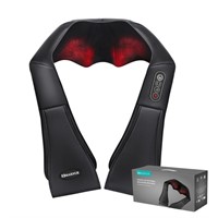 C791  MARNUR Shiatsu Heat Neck Massager Black