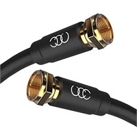 OF3533  Ultra Clarity Coaxial Cable Rg6 Black 1