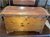 Small wooden trunk