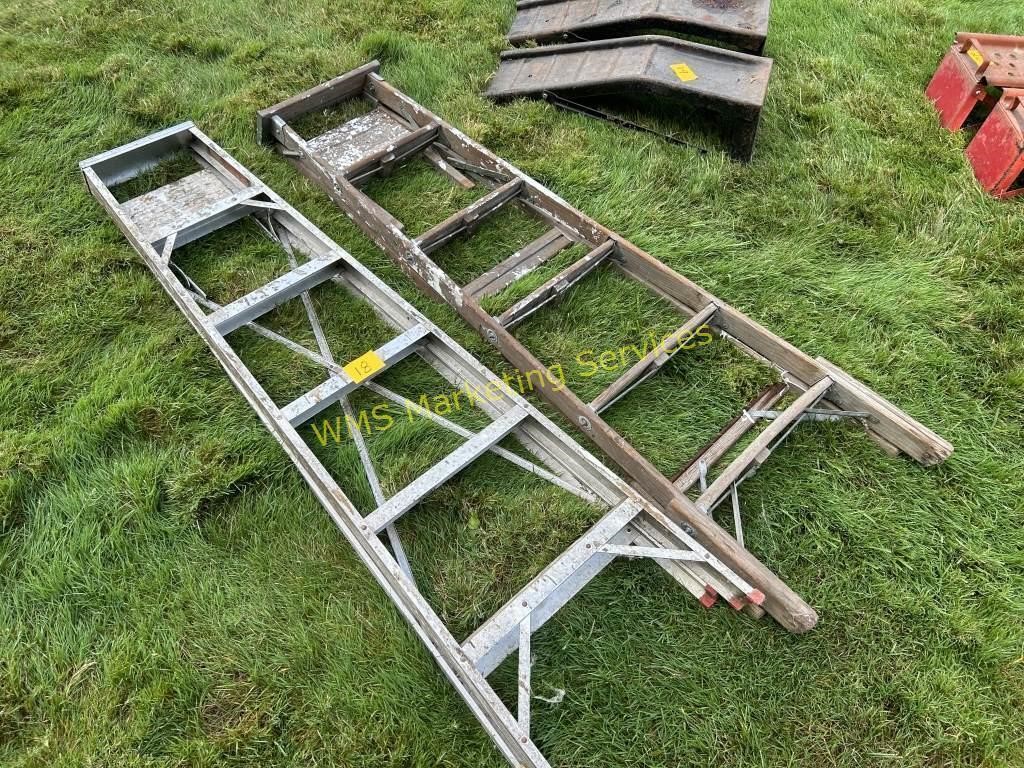 6' Aluminum & Wood Ladder