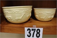 (2) Williams Sonoma Stoneware Bowls (R7)
