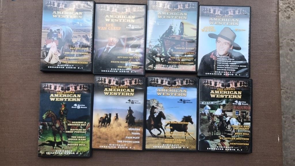 The Great American Western DVD’s