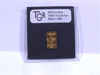 1/50th Troy Ounce 999 Fine Gold